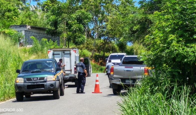 Identifican restos calcinados hallados en una cuneta de La Chorrera 