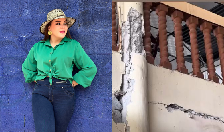 Declaran inhabitable la casa de Margarita Henríquez tras el sismo 