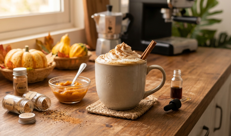 ¿Antojo de algo diferente? Aprende a preparar un Pumpkin Spice Latte en casa 
