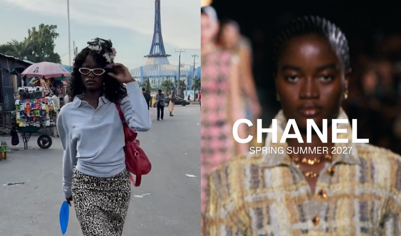 Rachel Ojuromi, la joven que usaba ropa de segunda mano para recrear Chanel y ahora desfila para la famosa casa de moda 