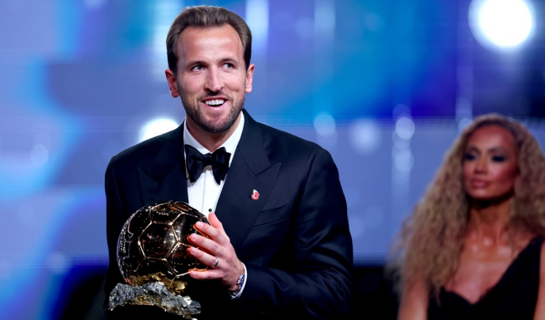 Harry Kane se corona con el Balón de Oro 