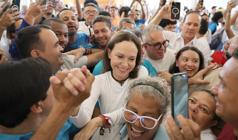 María Corina Machado ya se encuentra de regreso en Venezuela 