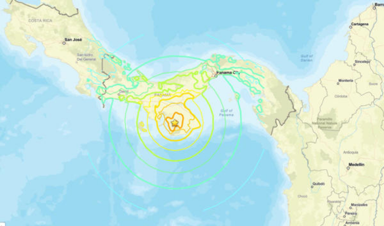 'Hay miedo' en Tonosí, el epicentro del terremoto de 7,7 que sacudió Panamá 