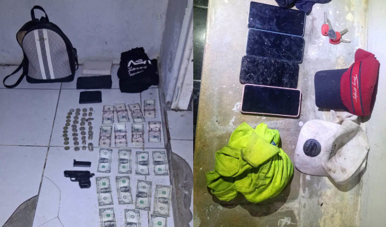Atrapan a cuatro sospechosos de robo a mano armada en local de Colón 