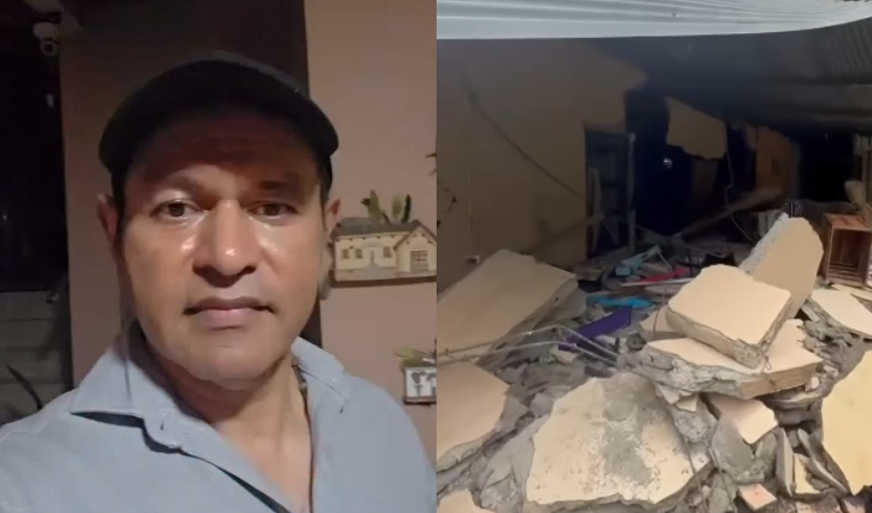 Samy Sandoval pide donaciones de carpas y pallets para damnificados por el sismo 