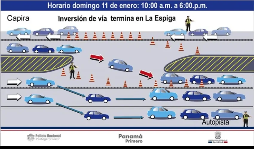 Durante los fines de semana normales, la inversión será en un horario de 2:00 p.m. a 6:00 p.m. y en aquellos fines de semanas largos, la regulación es desde las 10:00 a.m. hasta las 6:00 p.m.