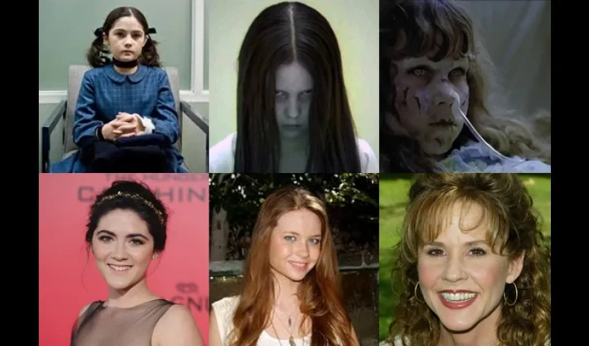 Trasformación de los niñas que le dieron vida a las películas de terror