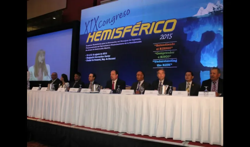 Durante el evento 