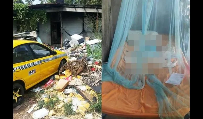 Bebe en una casa en Juan Díaz 