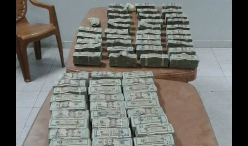 Dinero decomisado, condado del Rey