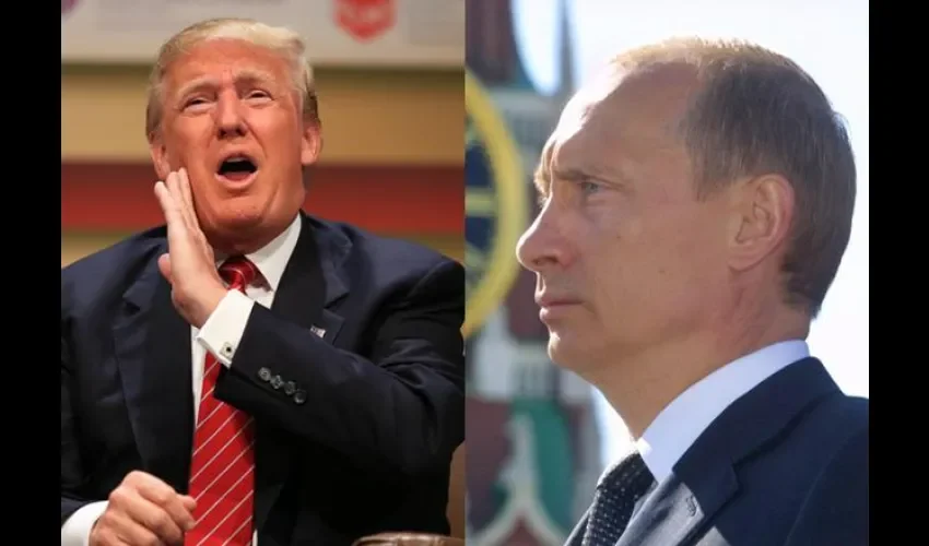 Donald Trump y Vladimir Putin