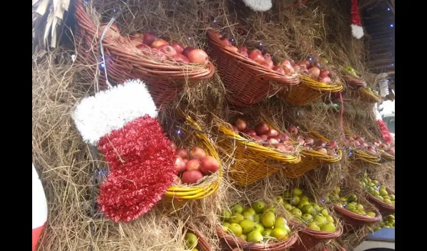 Árbol de Navidad de uvas