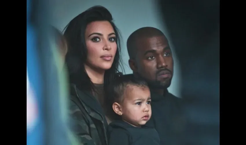 Kim Kardashian y  Kanye West 