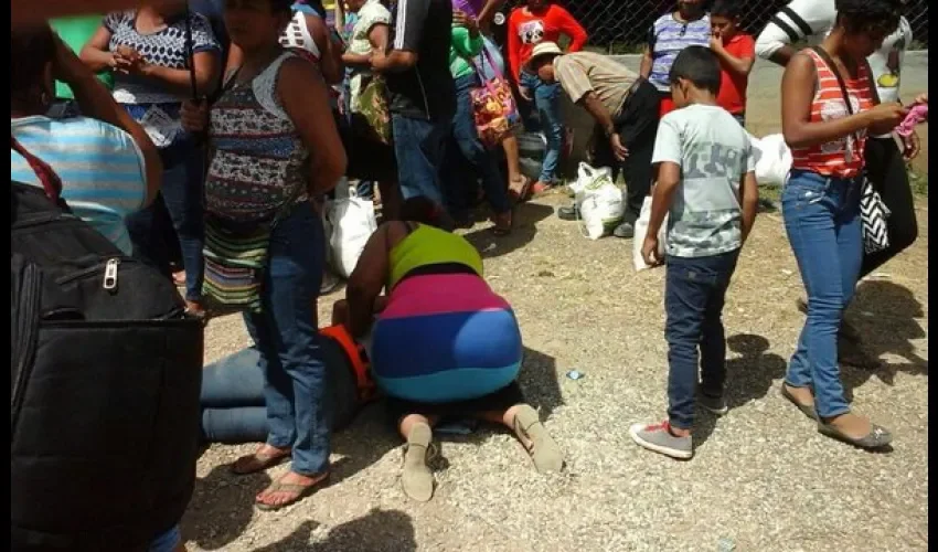 Accidente en Colón 