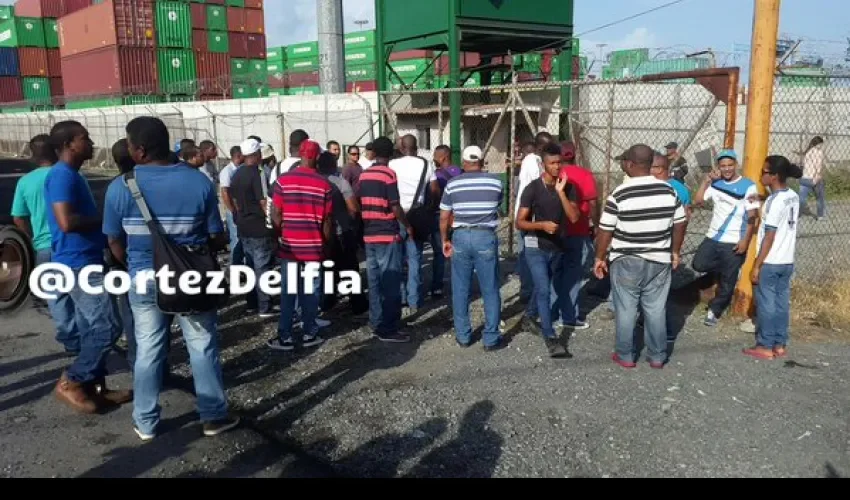 Protesta en Colón 