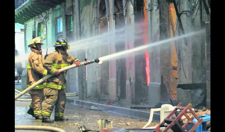 Fuego en el Barrio Chino