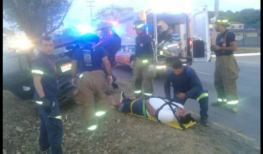 Accidente de tránsito en Tocumen 