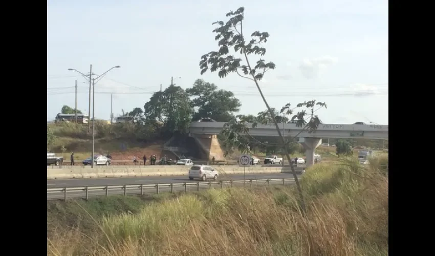 Accidente de tránsito cerca del hospital Nicolás Solano