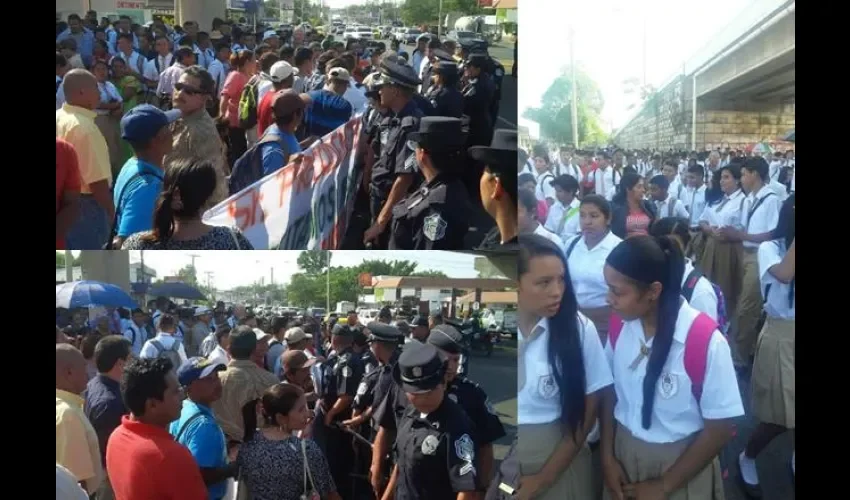 Protestan por el mal estado del IPT de Veraguas