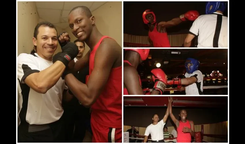 Boxeo de estrellas. 