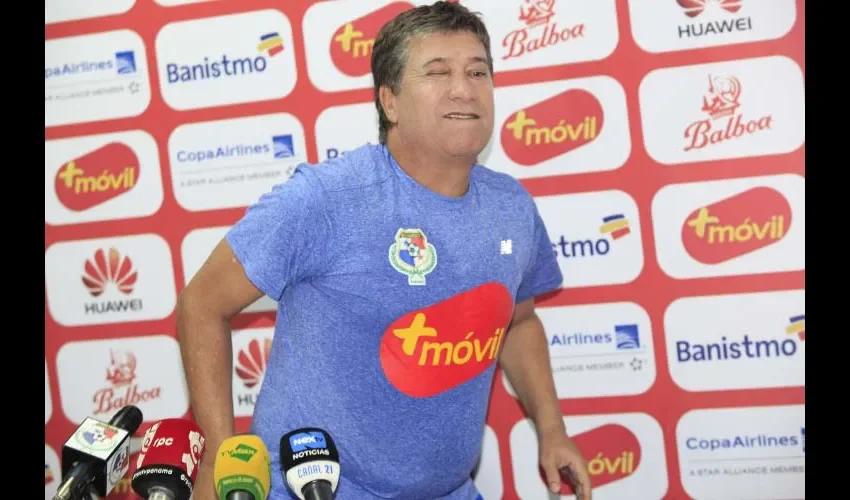 Hernán Darío 'El Bolillo' Gómez es el entrenador de la Selección Mayor de Fútbol de Panamá.