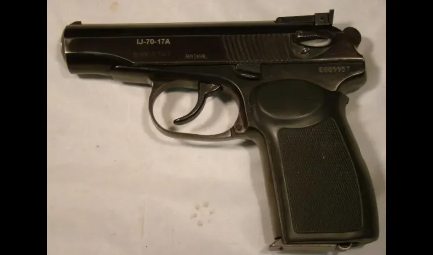 Arma decomisada  