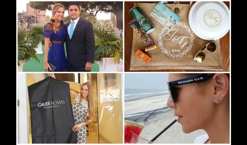 Boda en la playa. 