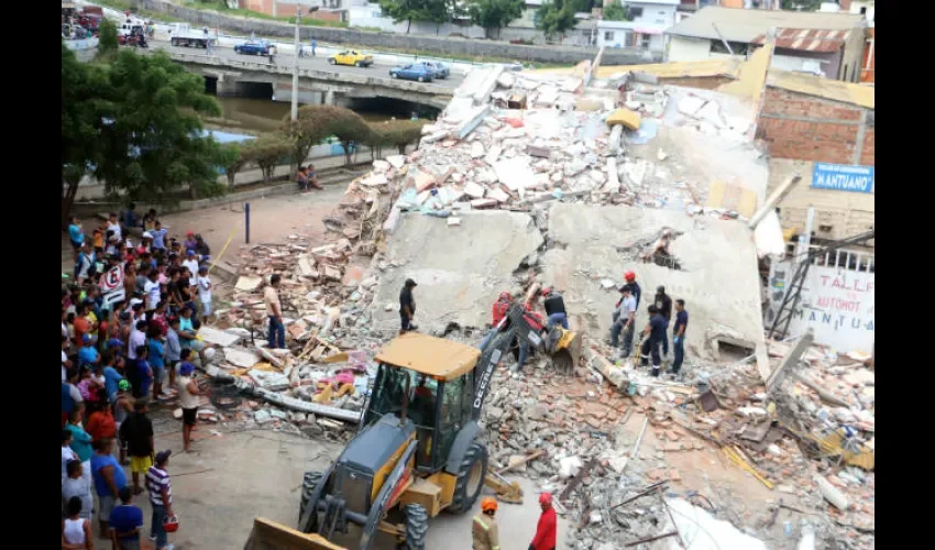Terremoto en Ecuador