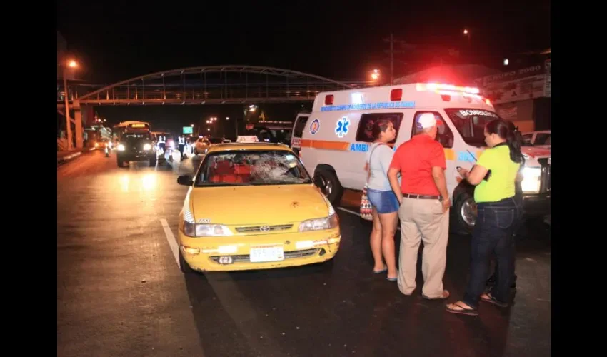Accidente en Las Colinas 