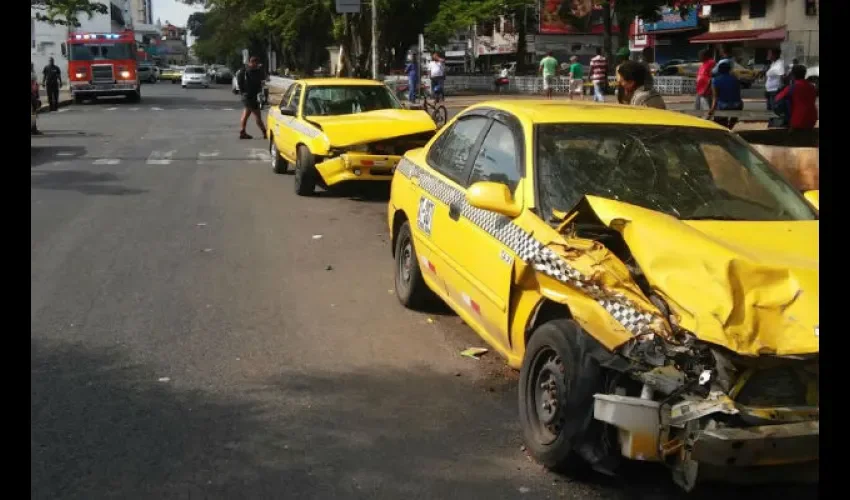 Accidente en Colón 