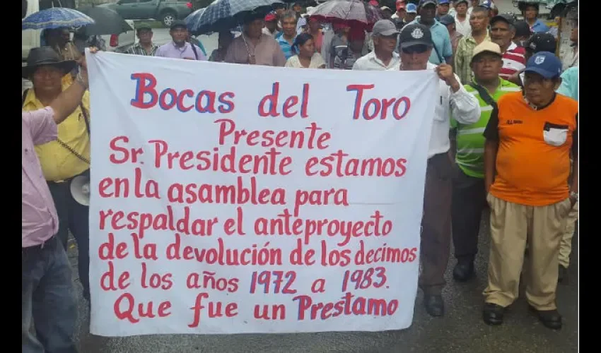 Jubilados en Bocas del Toro 