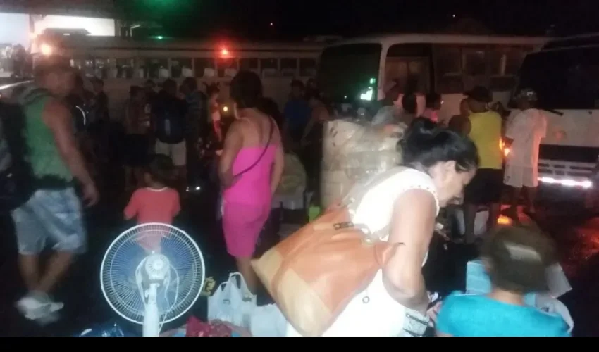 Cubanos en Paso Canoa, Panamá
