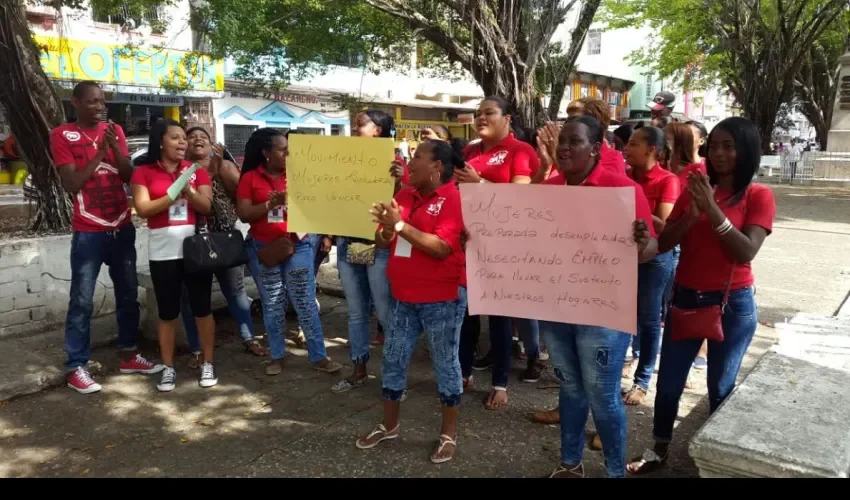 Protesta en Colón 