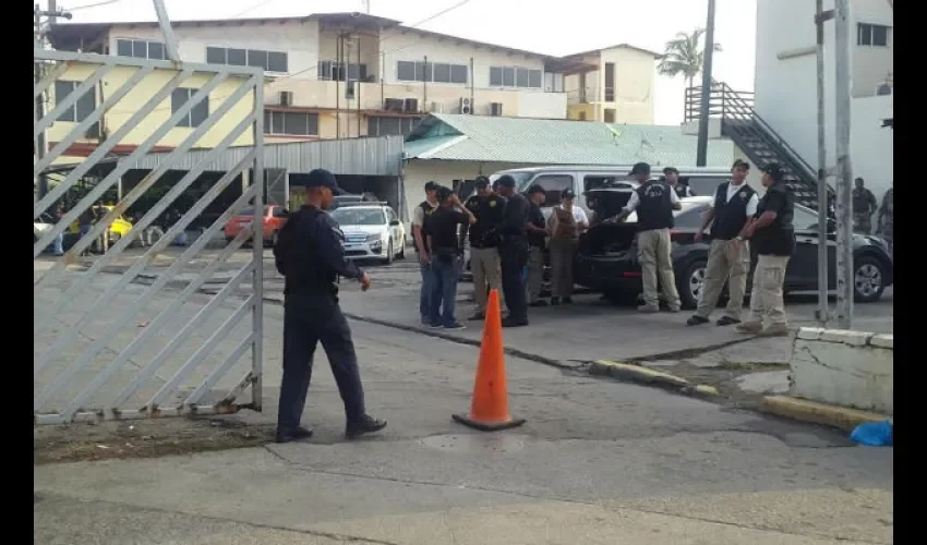 Operativo en Colón 