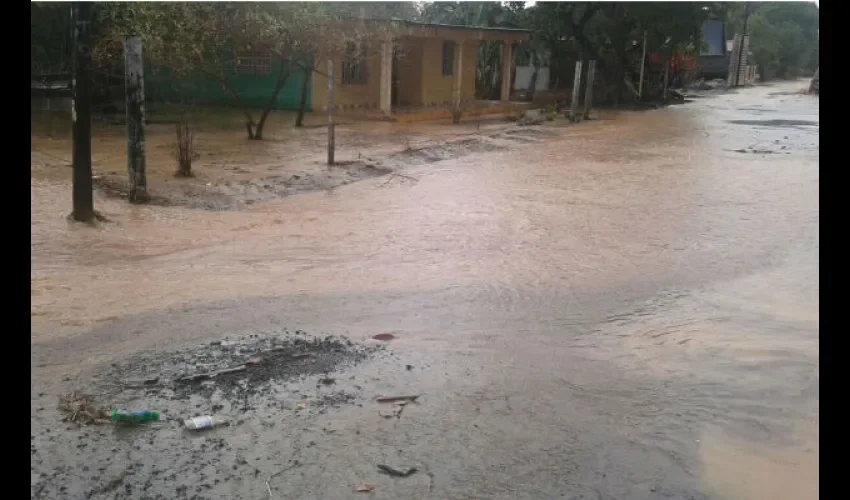 Lluvias en Aguadulce 