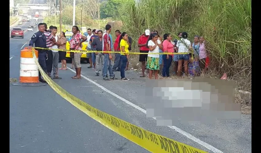 Accidente en Colón 