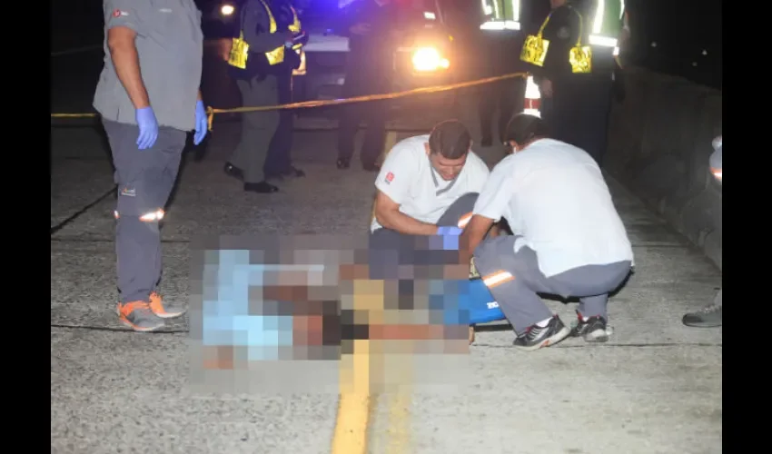 Accidente en Kuna Nega 