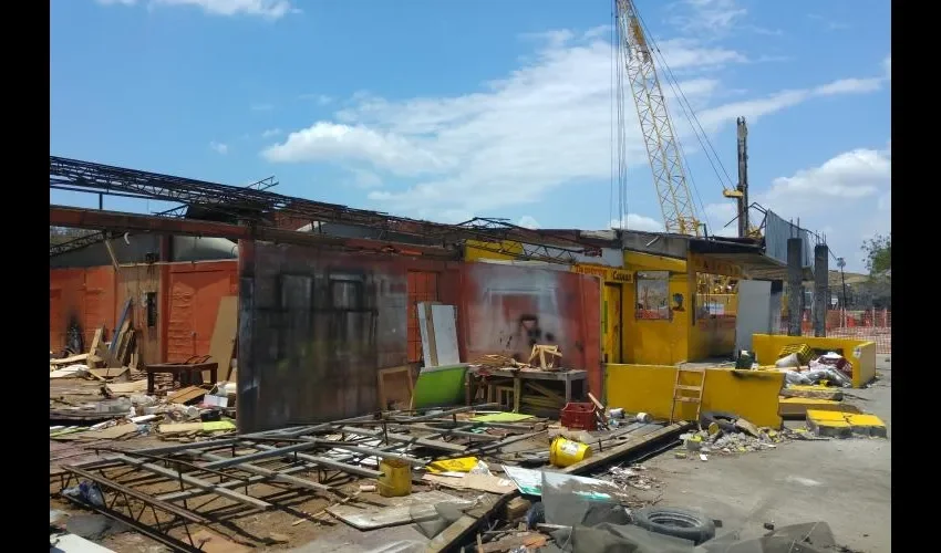 En este lugar se construirá la estación Centenario. Fotos: Jesús Simmons