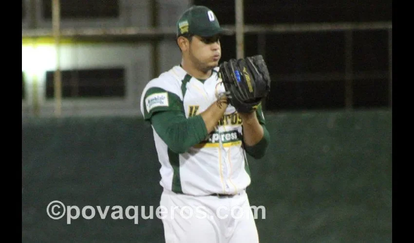 Luis Machuca tiene marca de 1-1 y una efectividad de 3.71, en cuatro aperturas. Cortesía @POVaqueros