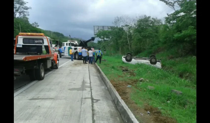 Accidente en Colón 