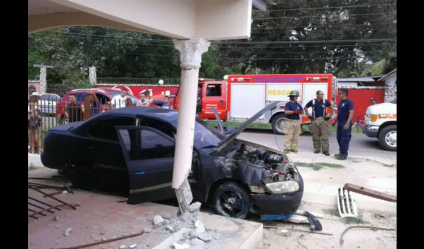 Accidente en Natá 