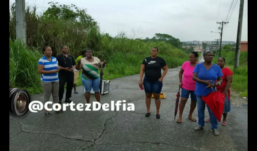 Protesta en Colón 