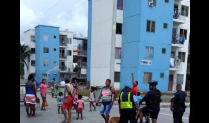 Protesta en Curundu