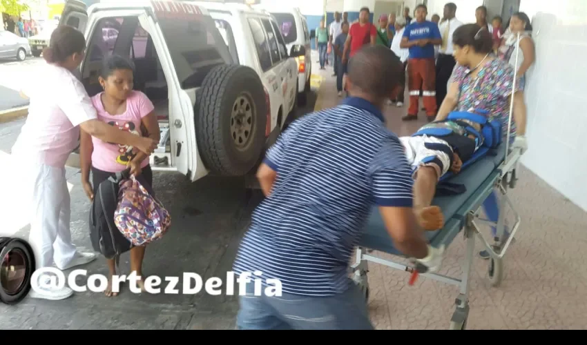 Accidente en Colón 