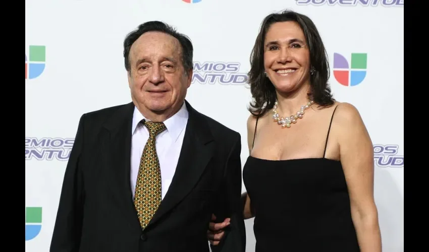 Florinda Meza y Roberto Gómez Bolaños