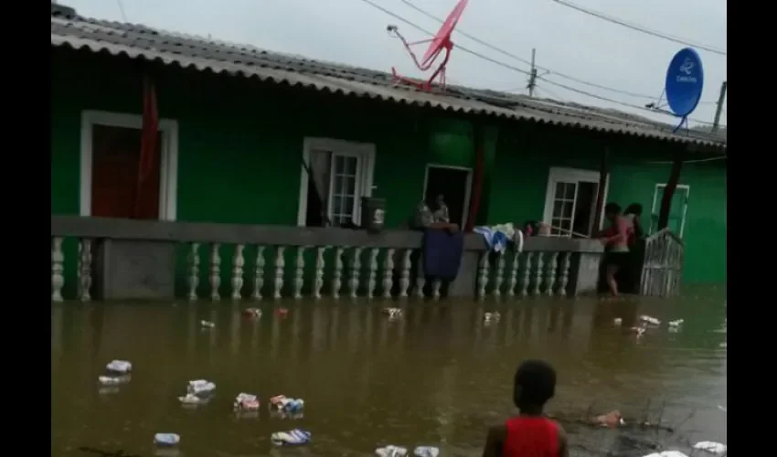 Inundaciones en Colón 