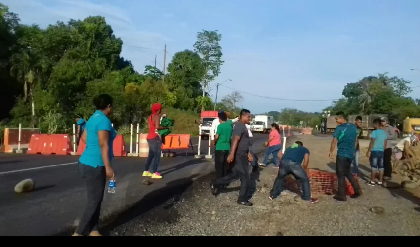 Protesta en la Pita