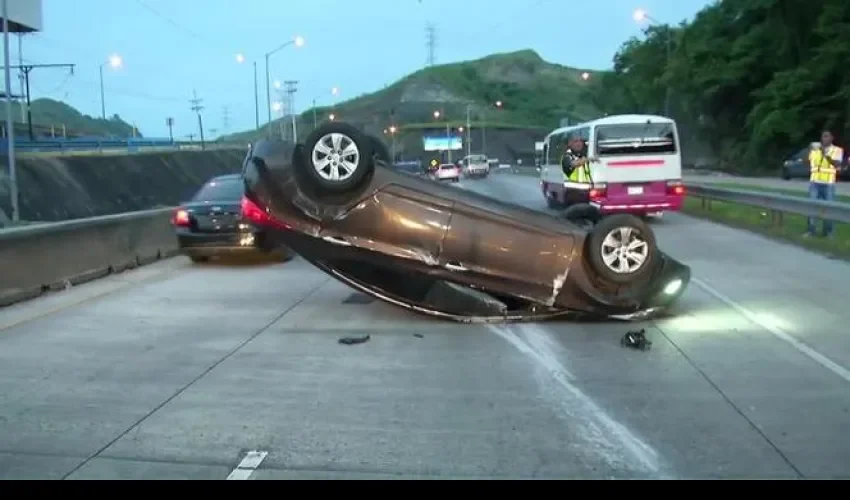 Accidente en el Corredor Norte