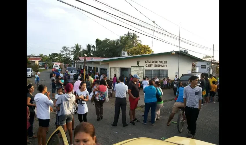 Centro de Salud de Finca 6 en Changuinola, Bocas del Toro.