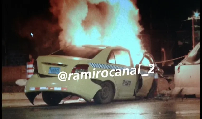 Accidente en la 24 de Diciembre 